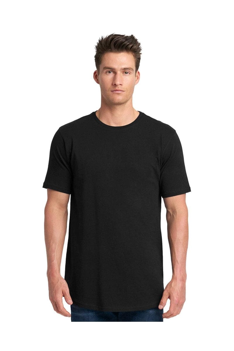 Next Level 3602: Men's Cotton Long Body Crew in 