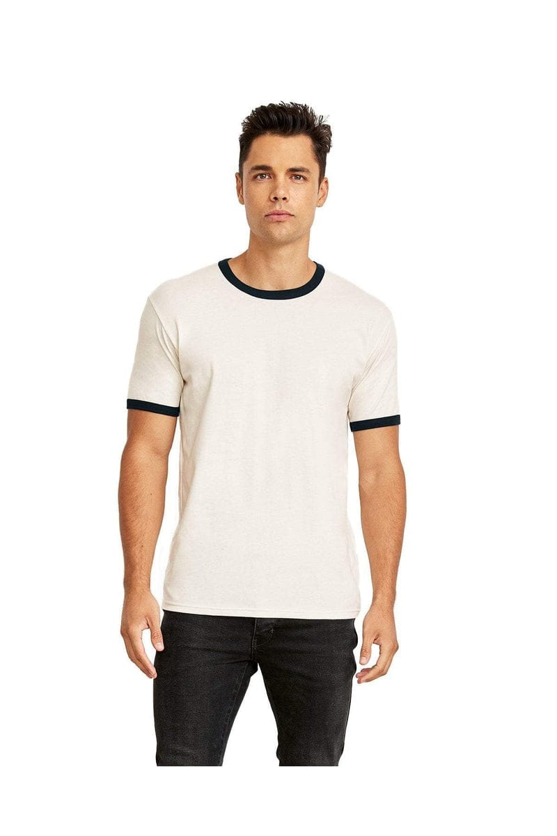 Next Level 3604: Unisex Ringer T-Shirt in 