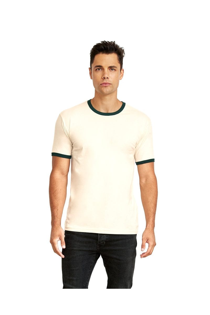 Next Level 3604: Unisex Ringer T-Shirt in 