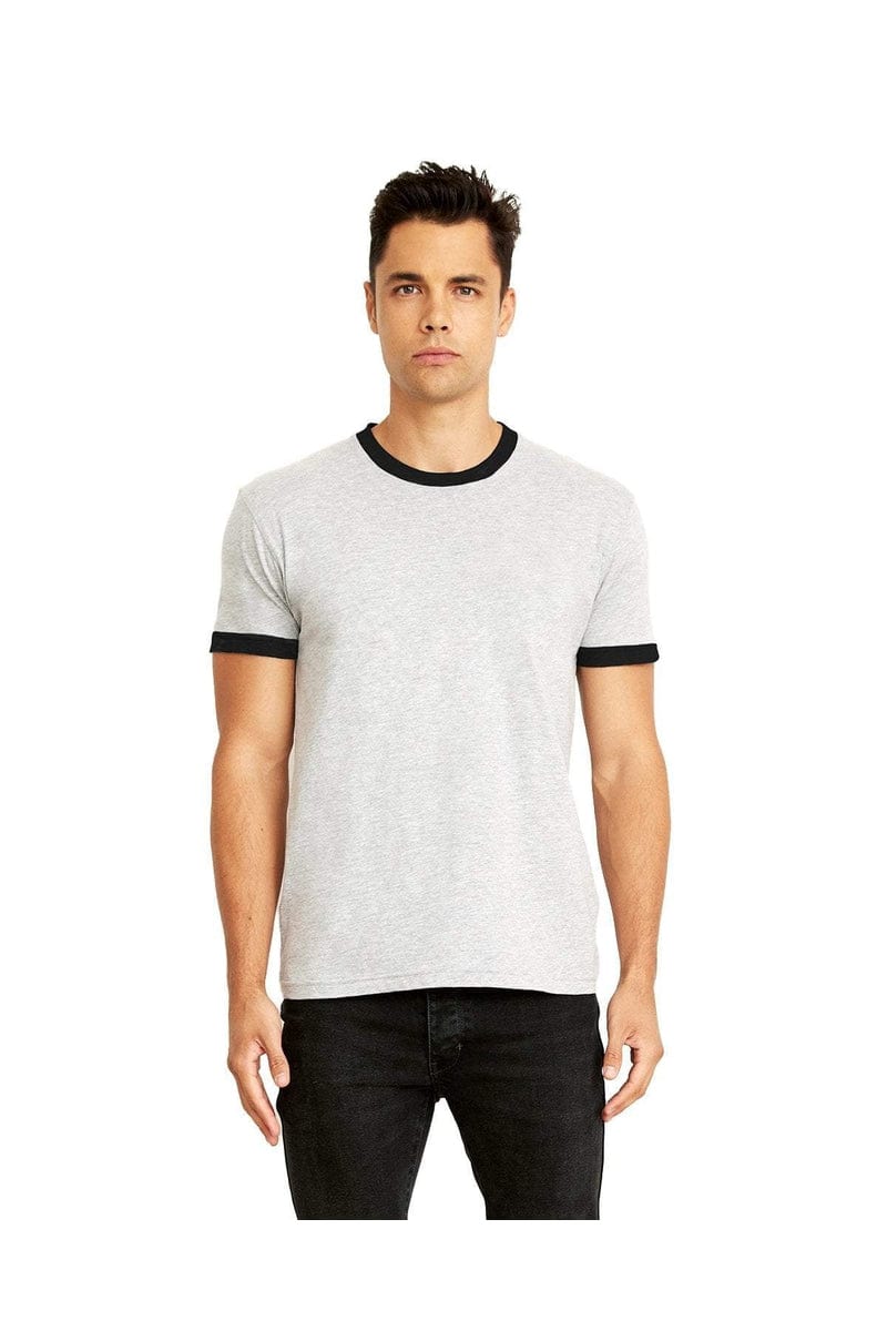 Next Level 3604: Unisex Ringer T-Shirt in 