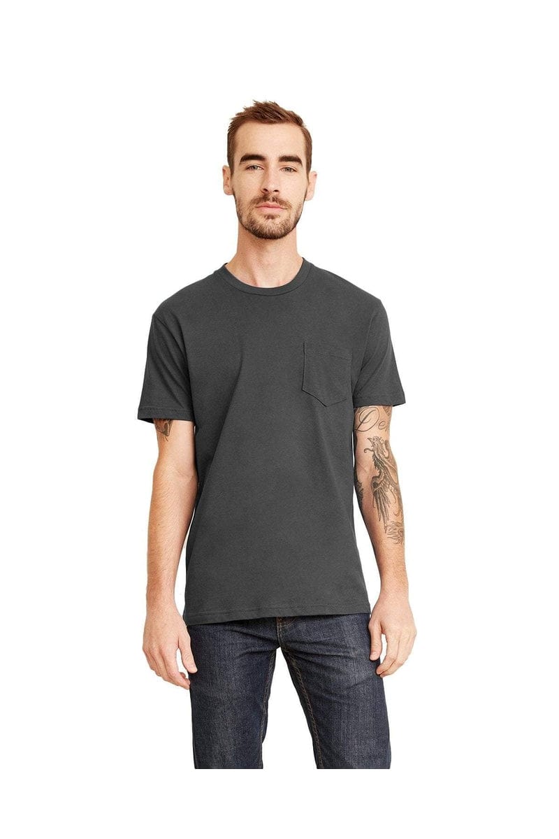 Next Level 3605: Unisex Pocket Crew in 