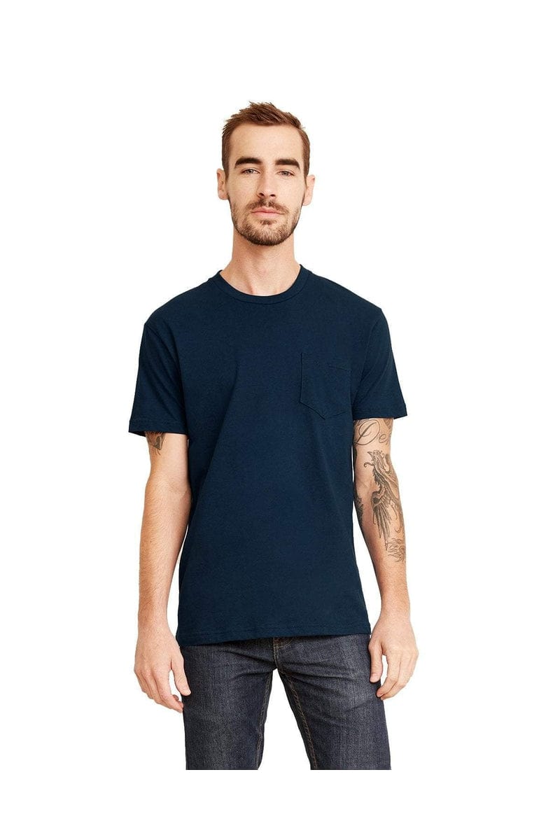 Next Level 3605: Unisex Pocket Crew in 