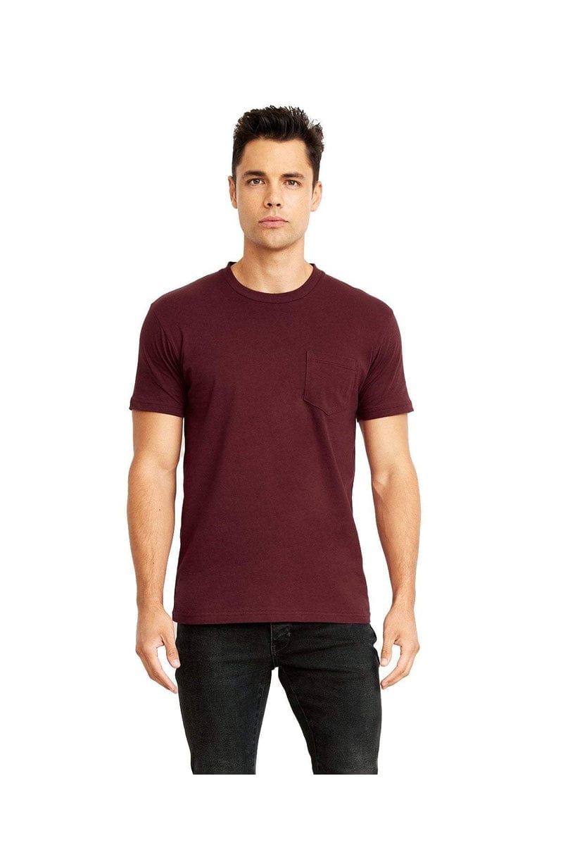 Next Level 3605: Unisex Pocket Crew in 
