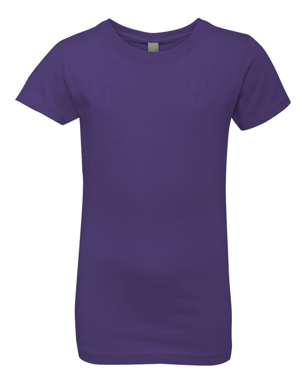 Next Level 3710 Girls’ Cotton Princess T-Shirt in Purple Rush