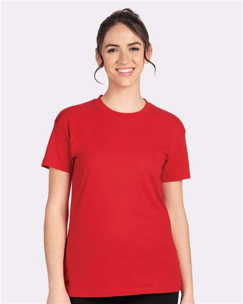 Next Level 3910 Women's Cotton Relaxed T-Shirt in Red