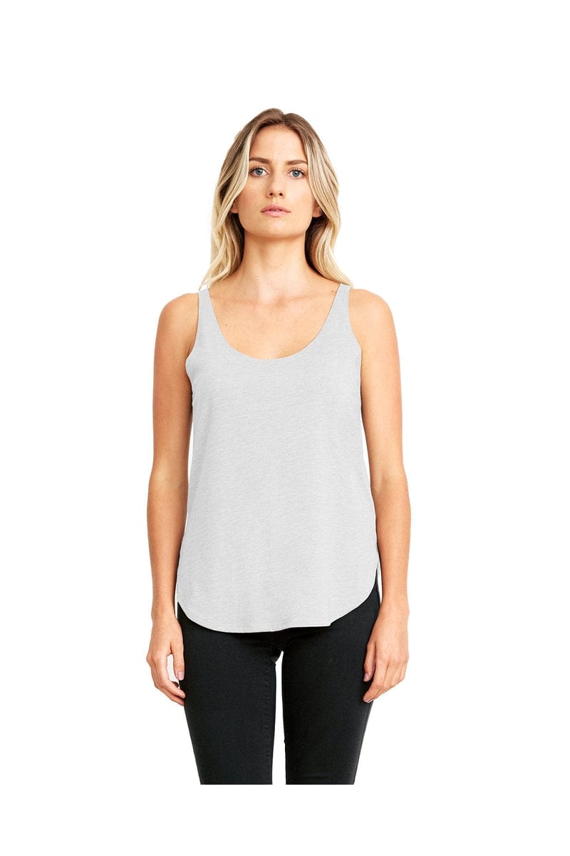 Next Level 5033: Ladies' Festival Tank in White