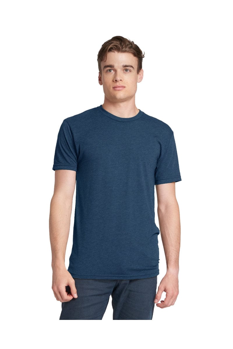 Next Level 6010A: Men's Made in USA Triblend T-Shirt in Indigo