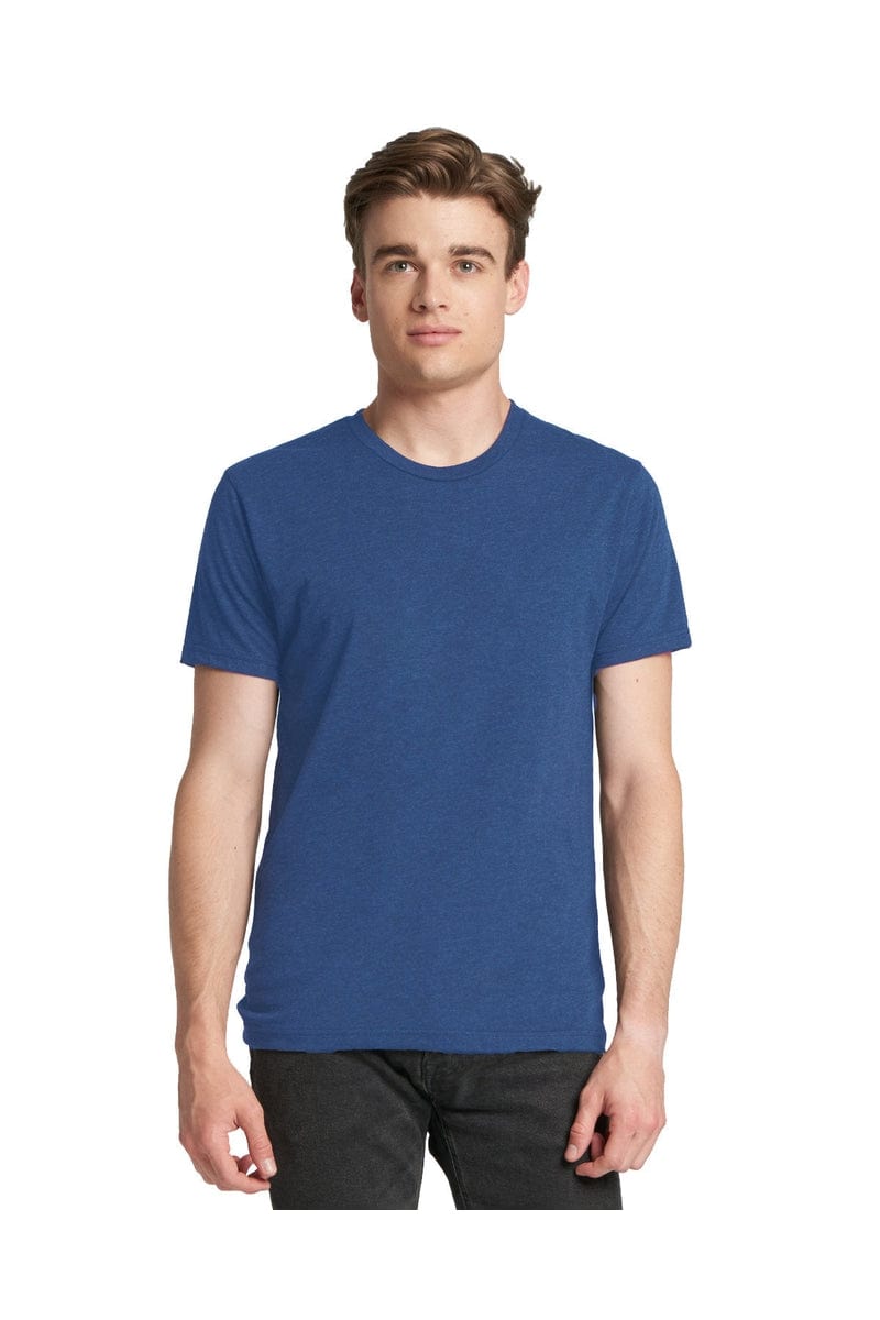 Next Level 6010A: Men's Made in USA Triblend T-Shirt in Vintage Royal