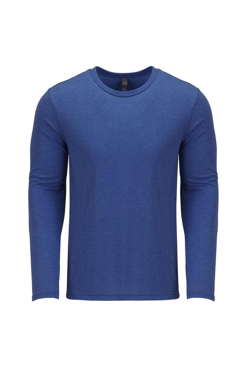 Next Level 6071: Men's Triblend Long-Sleeve Crew in 