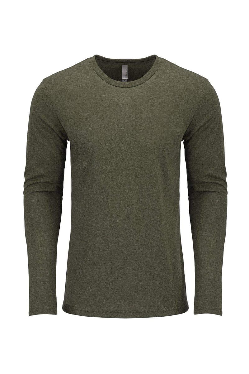 Next Level 6071: Men's Triblend Long-Sleeve Crew in 