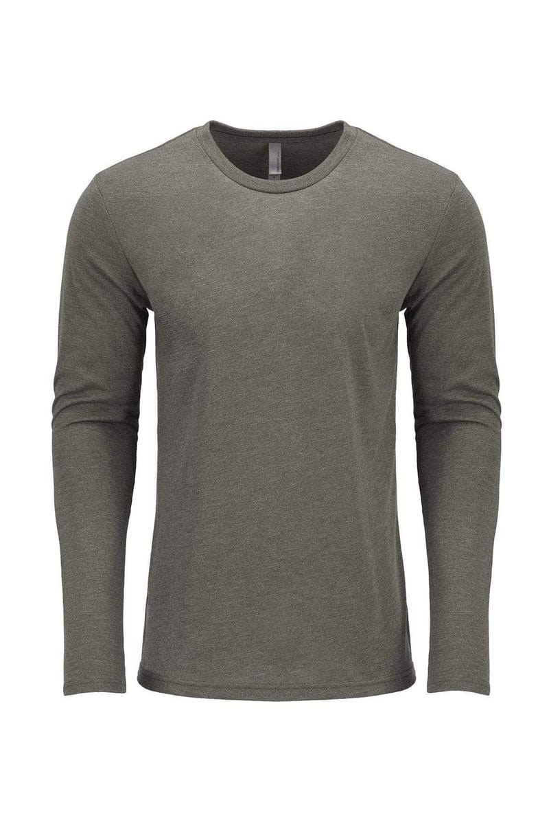 Next Level 6071: Men's Triblend Long-Sleeve Crew in 