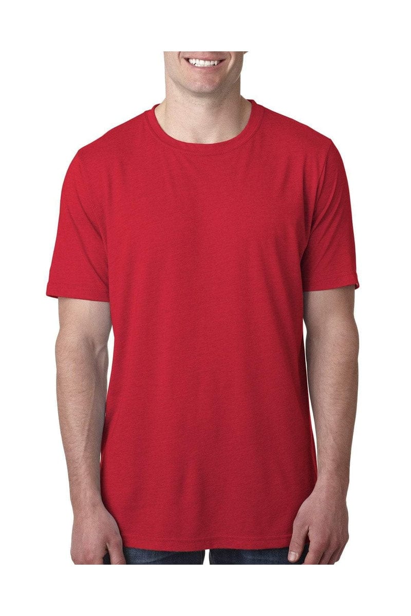 Next Level 6200: Unisex Poly/Cotton Crew T-Shirt in 