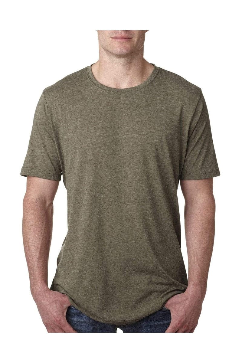 Next Level 6200: Unisex Poly/Cotton Crew T-Shirt in 