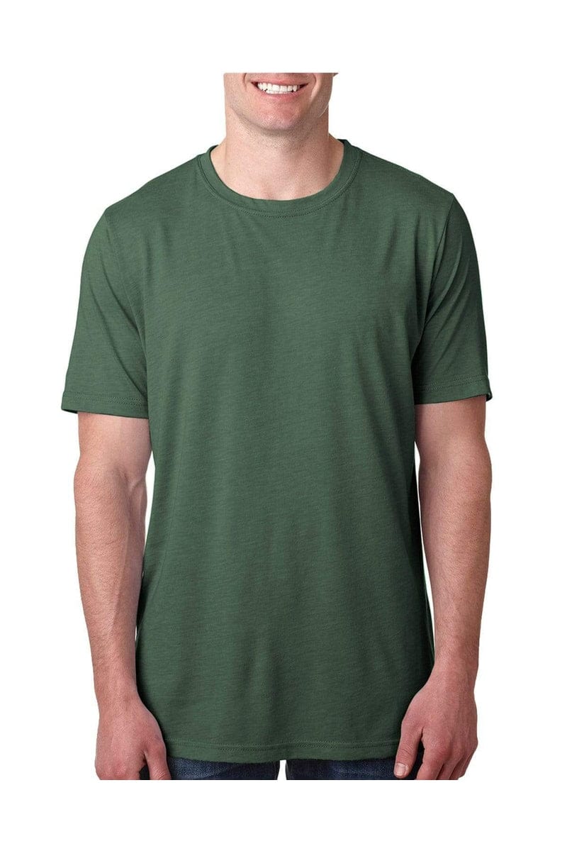 Next Level 6200: Unisex Poly/Cotton Crew T-Shirt in 
