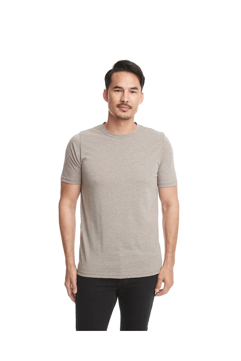 Next Level 6200: Unisex Poly/Cotton Crew T-Shirt in Ash