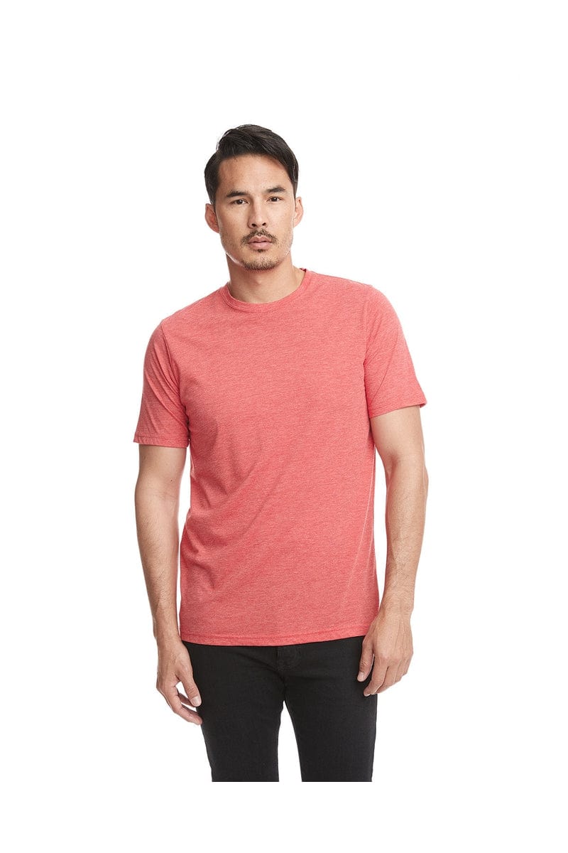 Next Level 6200: Unisex Poly/Cotton Crew T-Shirt in Red