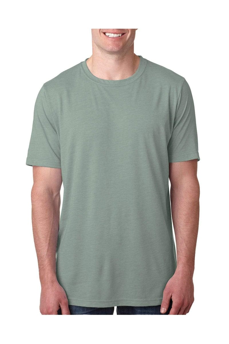 Next Level 6200: Unisex Poly/Cotton Crew T-Shirt in 