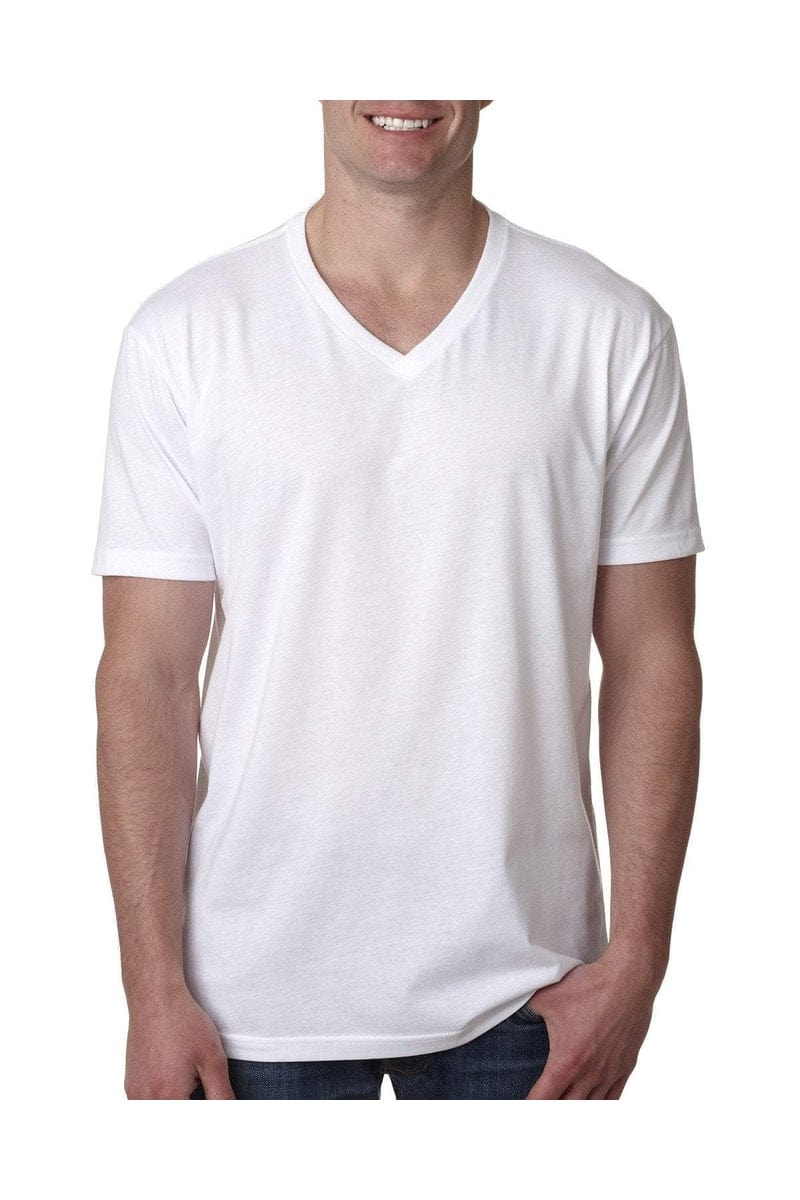 Next Level 6240: Men's CVC V-Neck T-Shirt in 