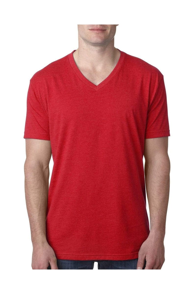 Next Level 6240: Men's CVC V-Neck T-Shirt in 