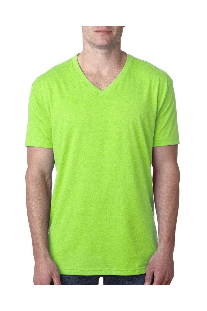 Next Level 6240: Men's CVC V-Neck T-Shirt in 