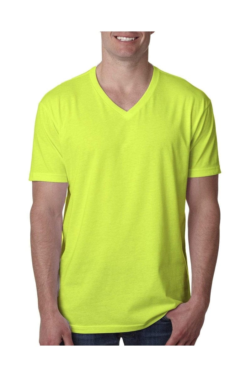 Next Level 6240: Men's CVC V-Neck T-Shirt in 
