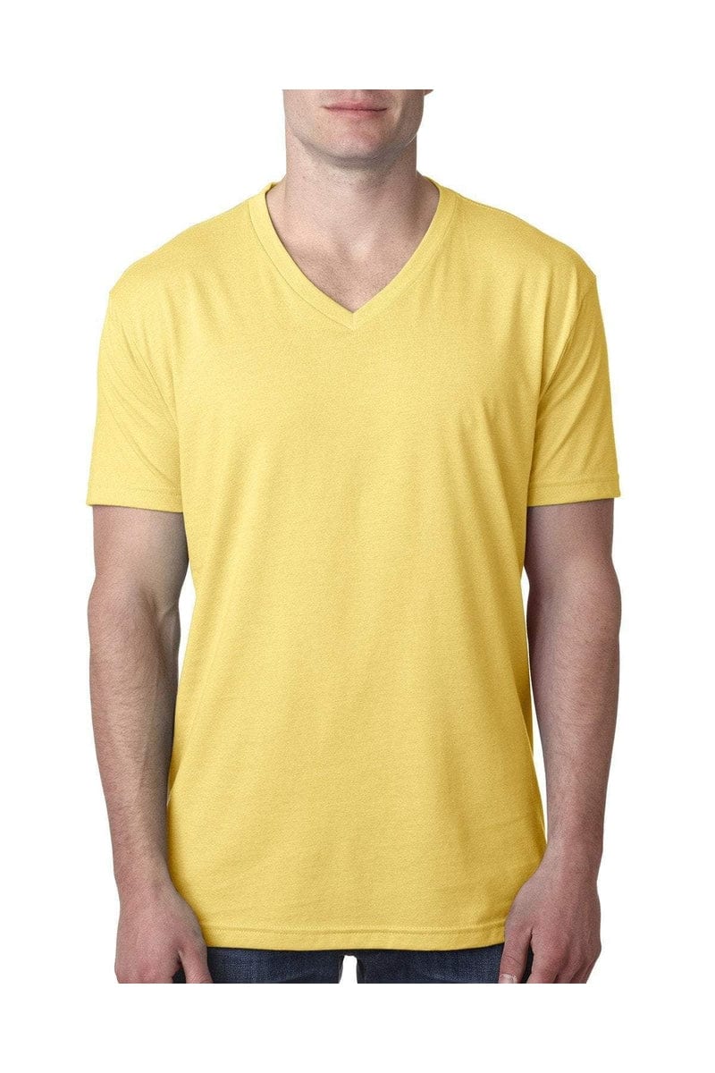 Next Level 6240: Men's CVC V-Neck T-Shirt in 