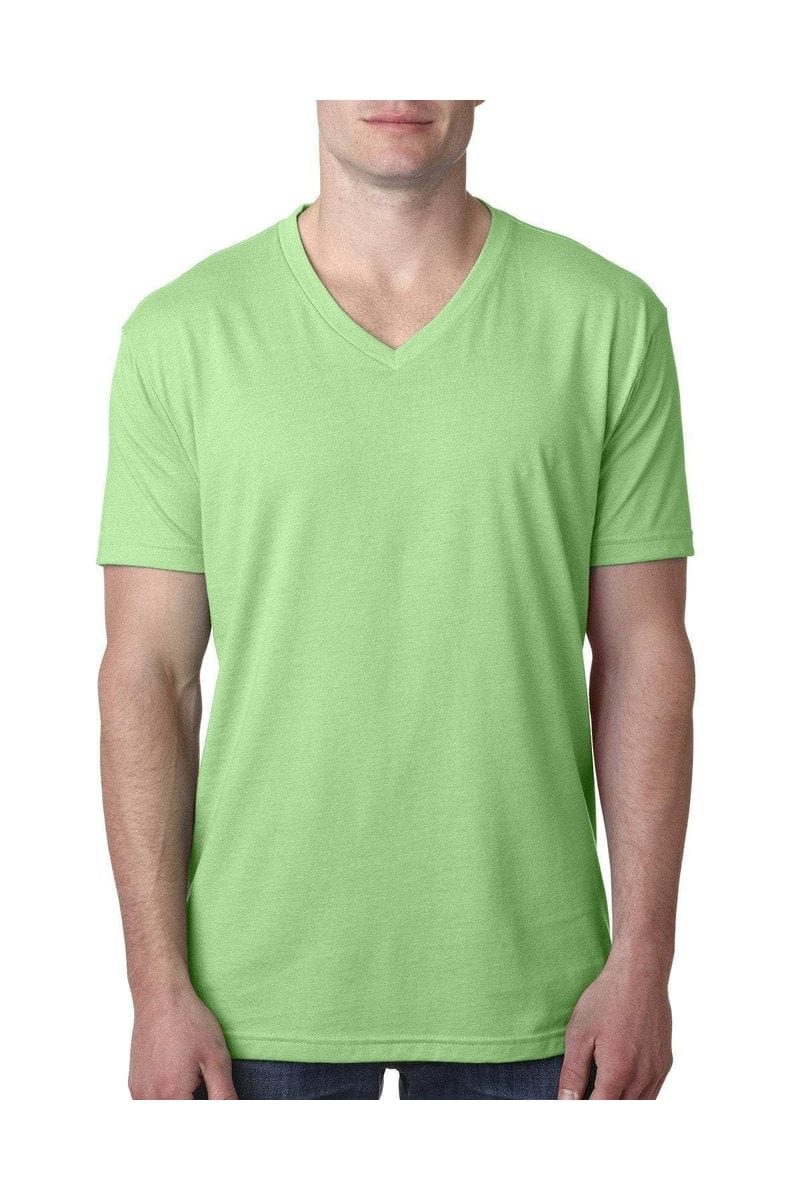 Next Level 6240: Men's CVC V-Neck T-Shirt in 