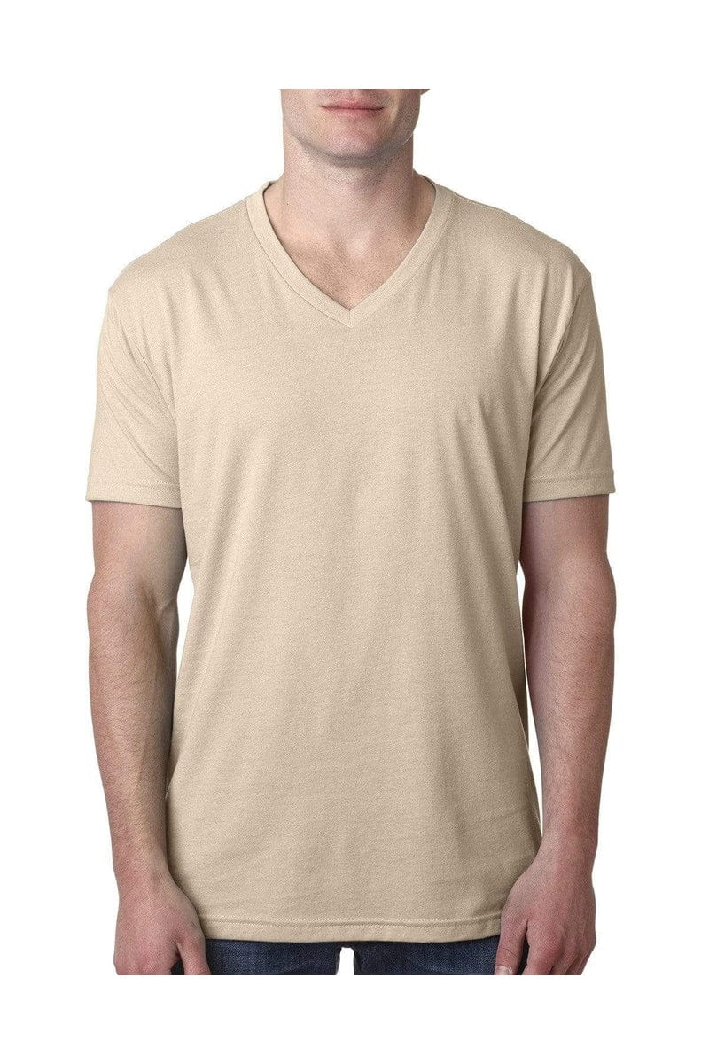 Next Level 6240: Men's CVC V-Neck T-Shirt in 