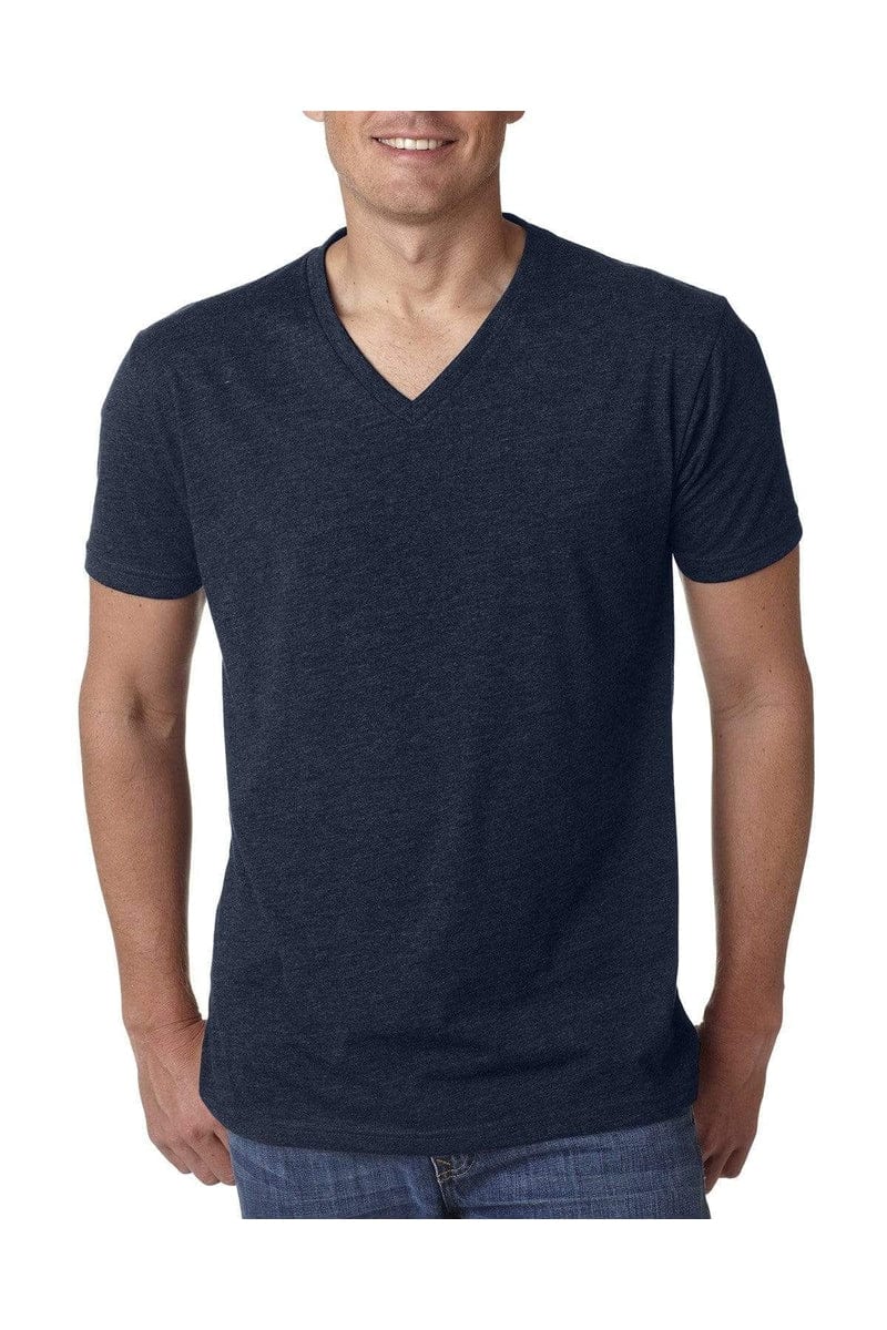 Next Level 6240: Men's CVC V-Neck T-Shirt in 