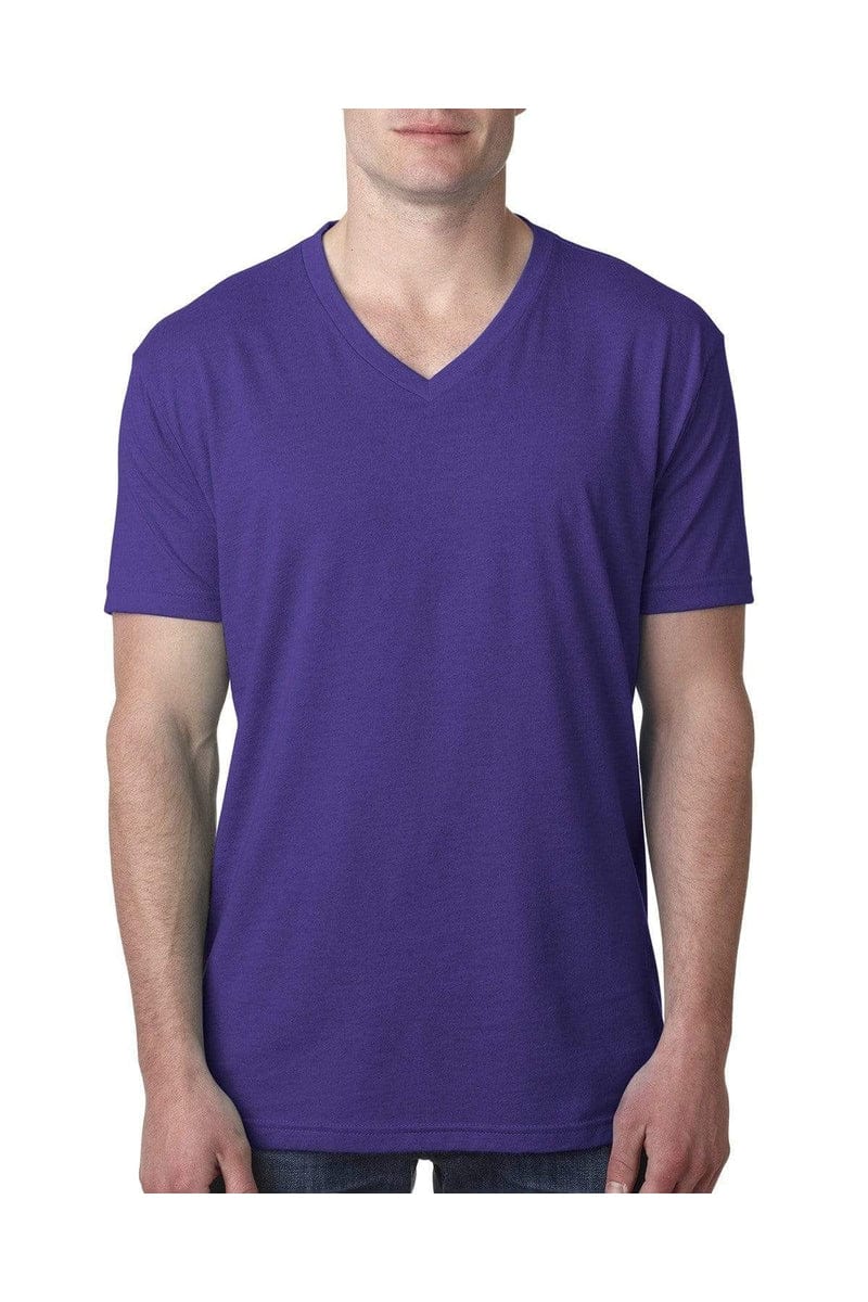 Next Level 6240: Men's CVC V-Neck T-Shirt in 
