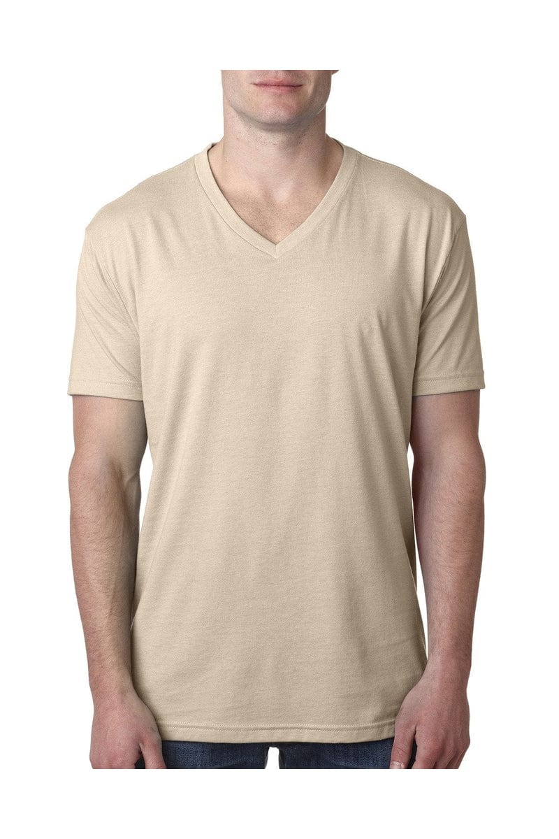 Next Level 6240: Men's CVC V-Neck T-Shirt in 