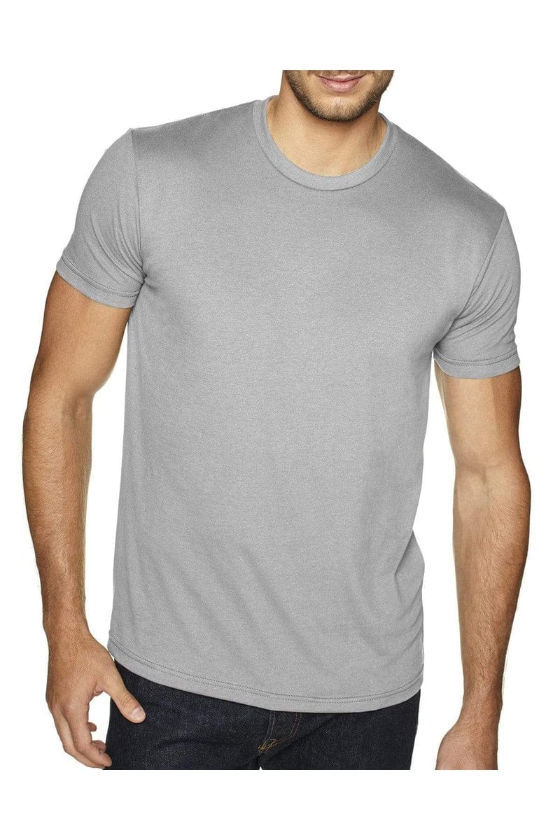 Next Level 6410: Men's Sueded Crew Tee in 