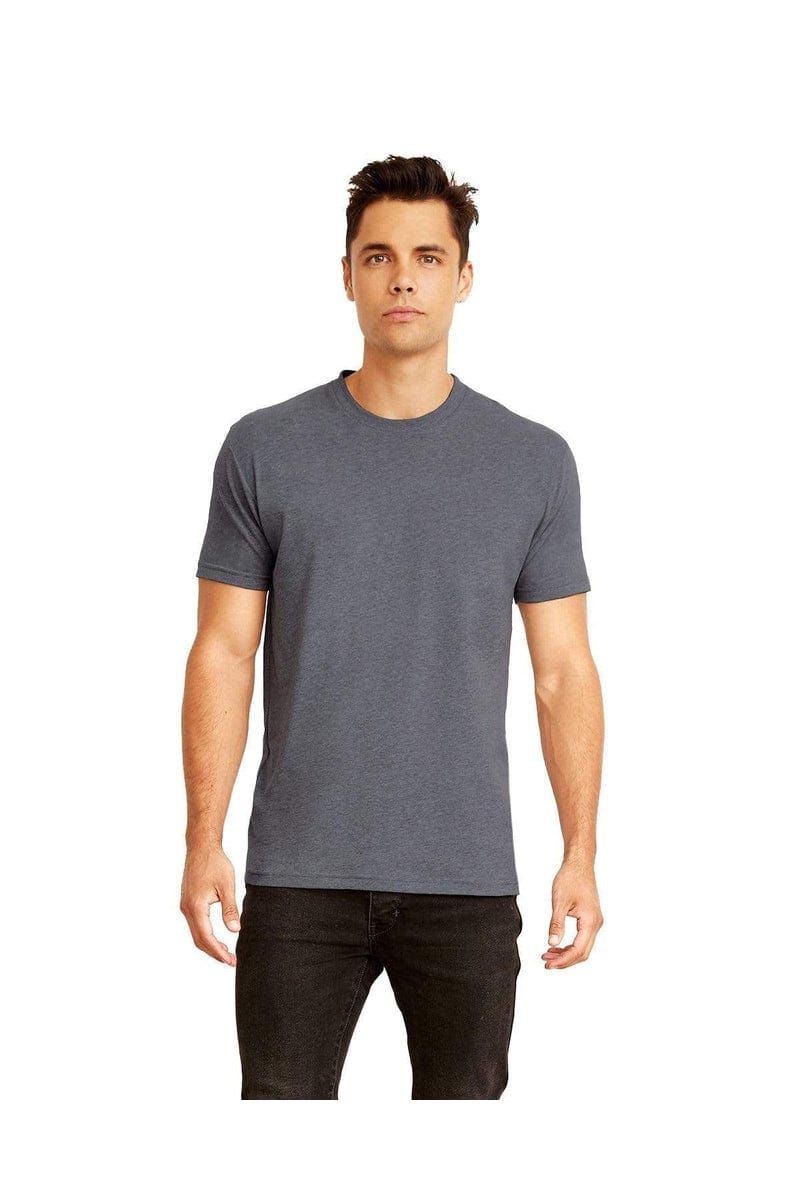 Next Level 6410: Men's Sueded Crew Tee in 
