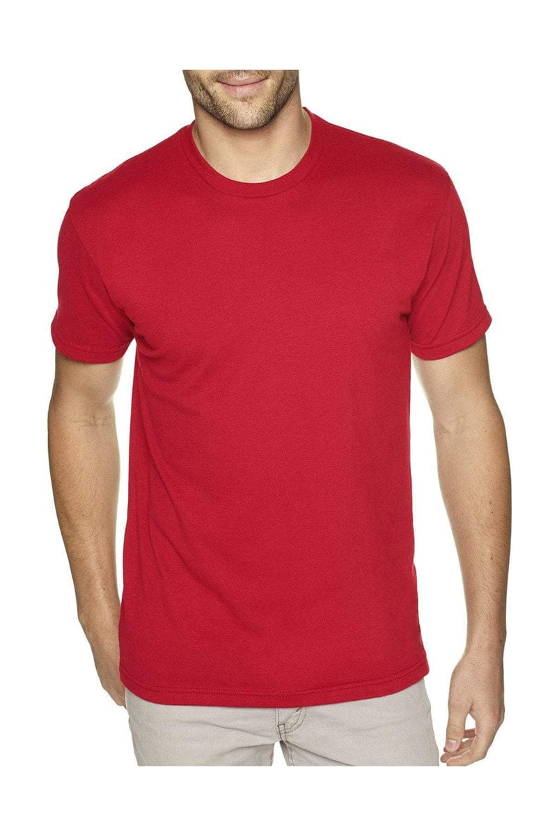 Next Level 6410: Men's Sueded Crew Tee in 