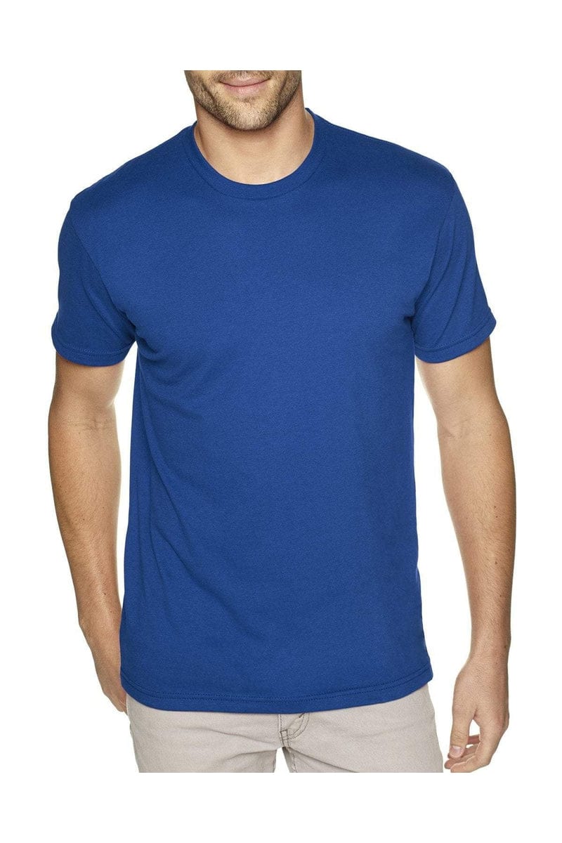 Next Level 6410: Men's Sueded Crew Tee in 
