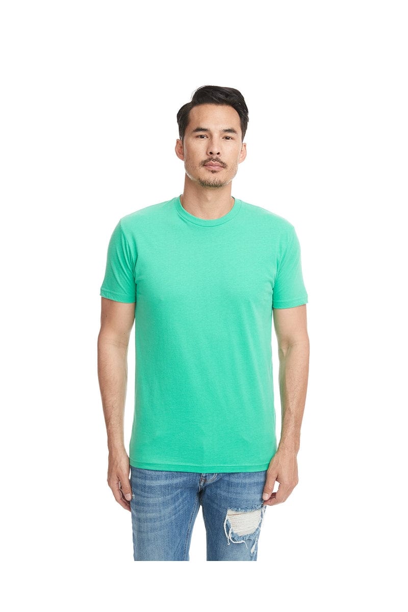 Next Level 6410: Men's Sueded Crew Tee in Envy