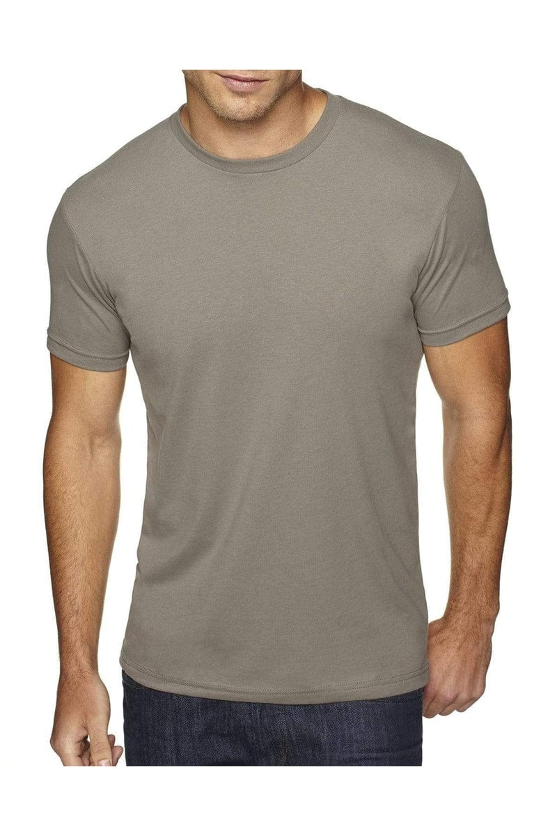 Next Level 6410: Men's Sueded Crew Tee in 