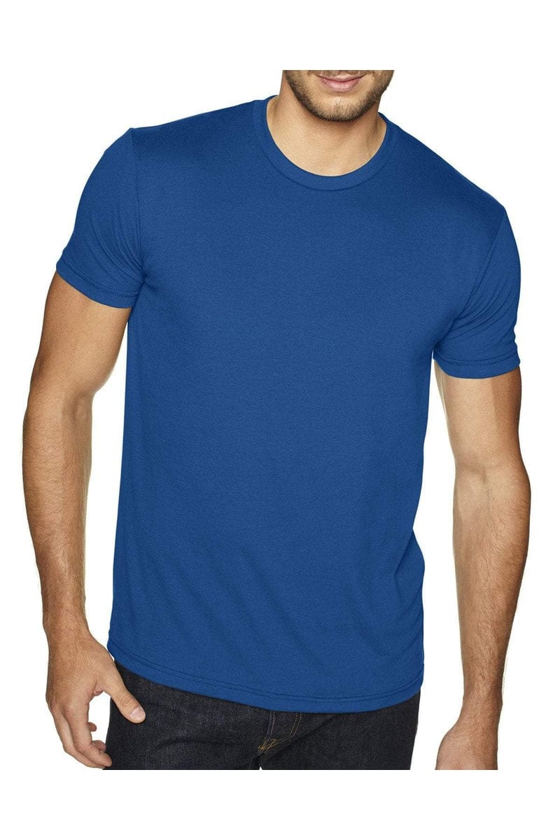 Next Level 6410: Men's Sueded Crew Tee in 