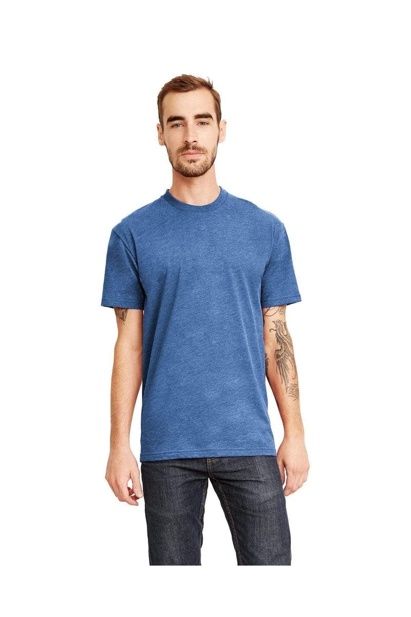 Next Level 6410: Men's Sueded Crew Tee in 