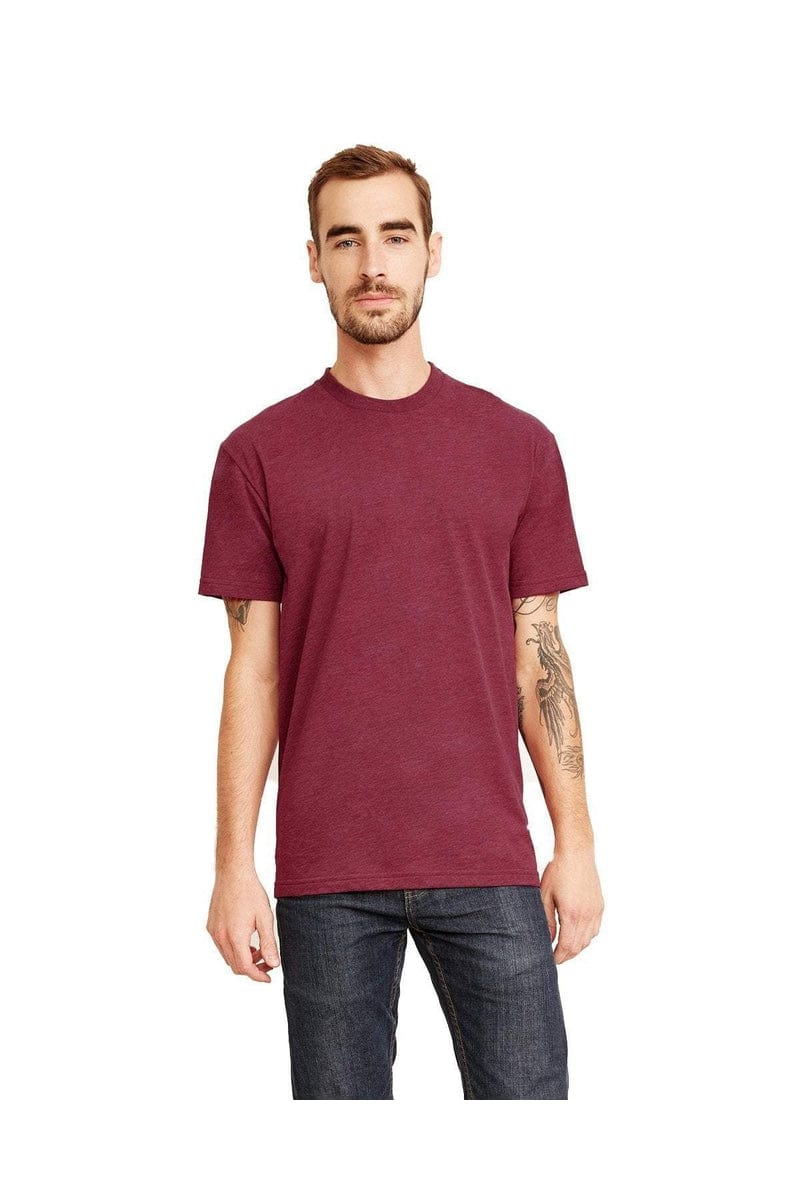 Next Level 6410: Men's Sueded Crew Tee in 