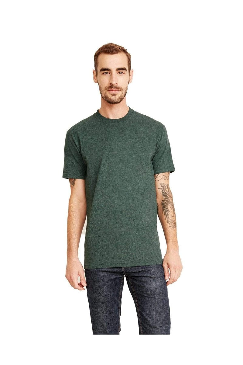 Next Level 6410: Men's Sueded Crew Tee in 