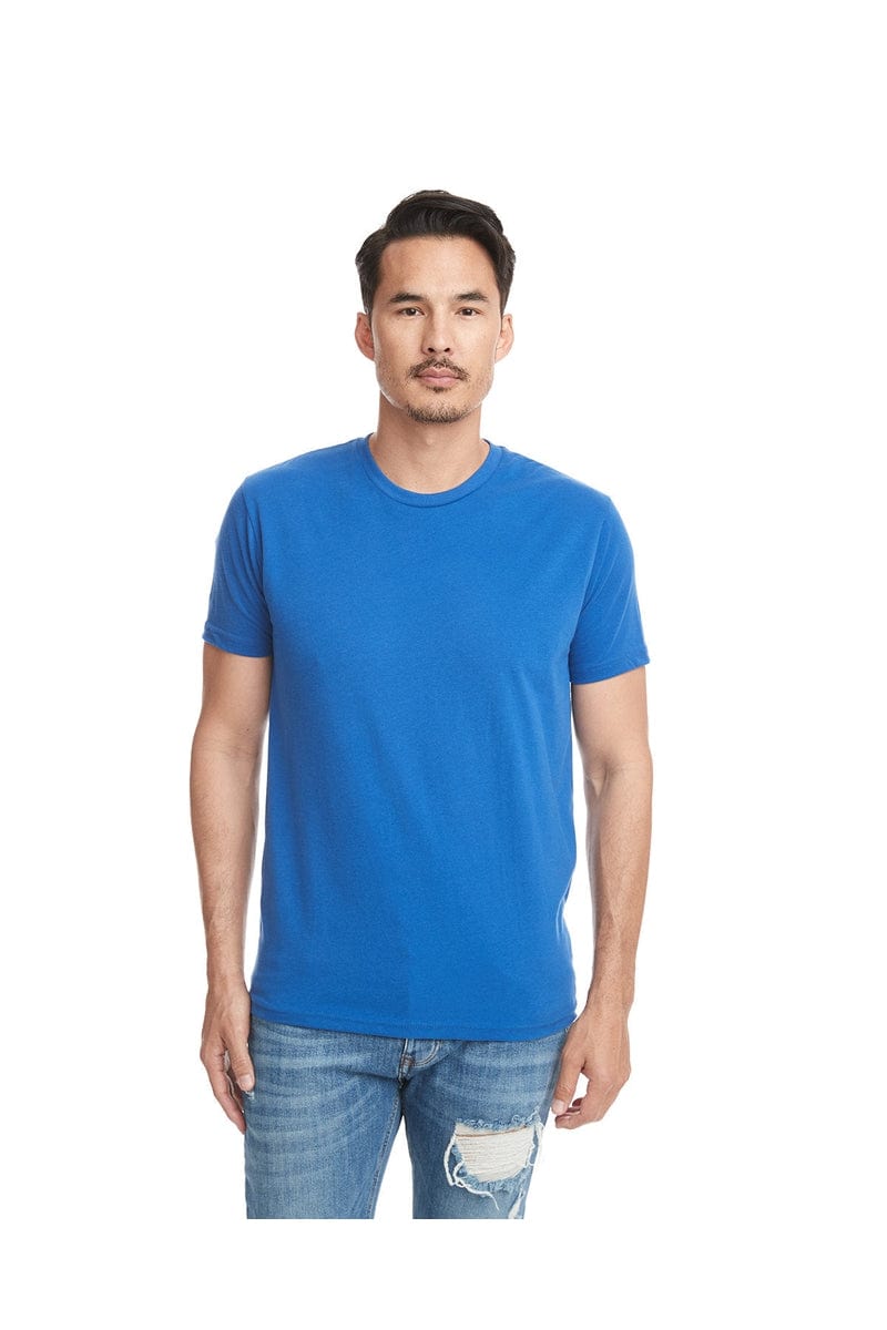 Next Level 6410: Men's Sueded Crew Tee in Royal