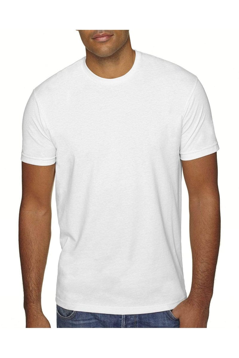 Next Level 6410: Men's Sueded Crew Tee in 
