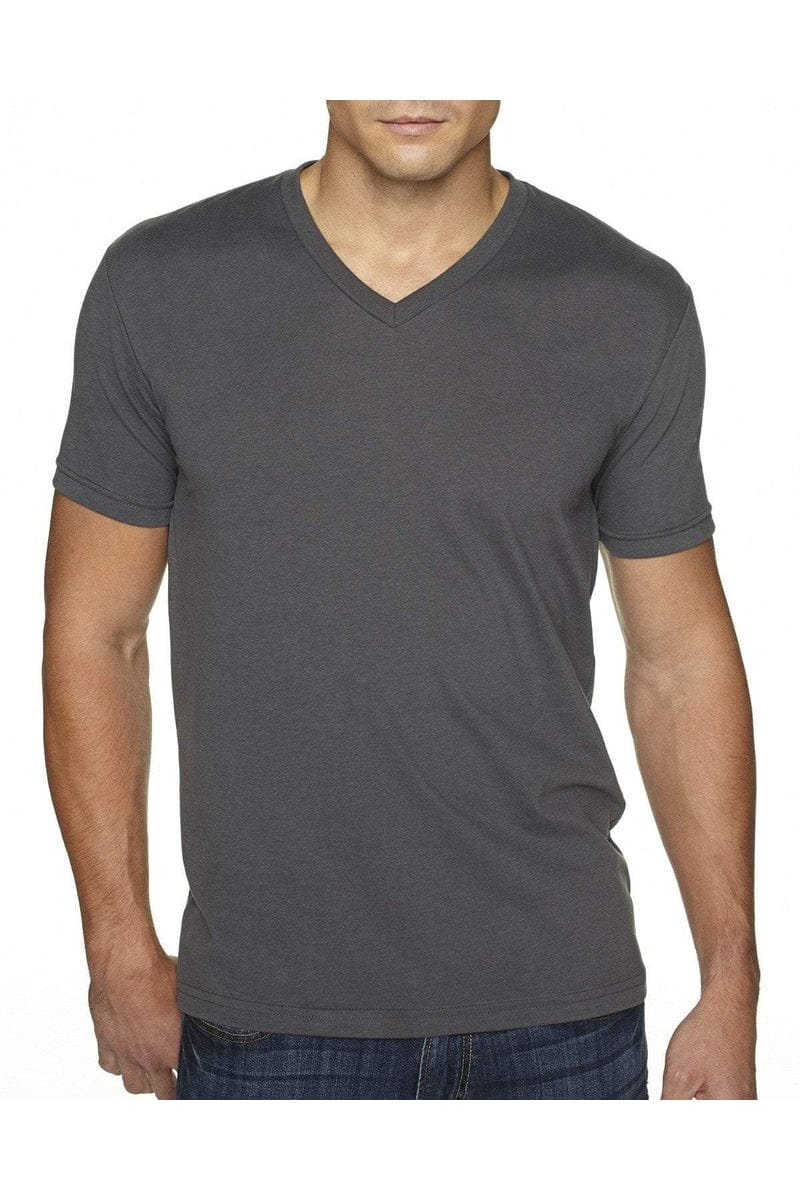 Next Level 6440: Men's Sueded V- Neck T-Shirt in 