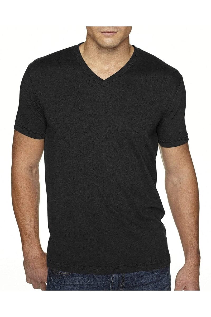 Next Level 6440: Men's Sueded V- Neck T-Shirt in 