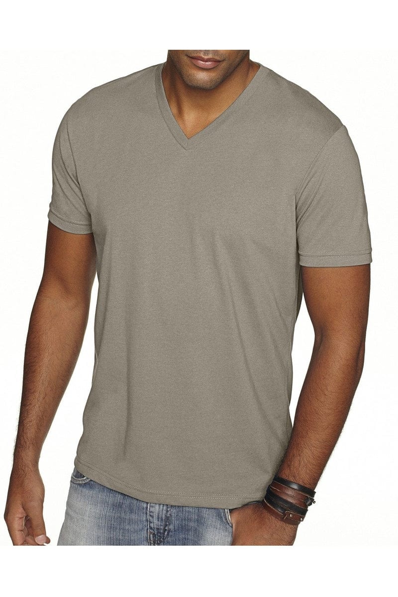 Next Level 6440: Men's Sueded V- Neck T-Shirt in 