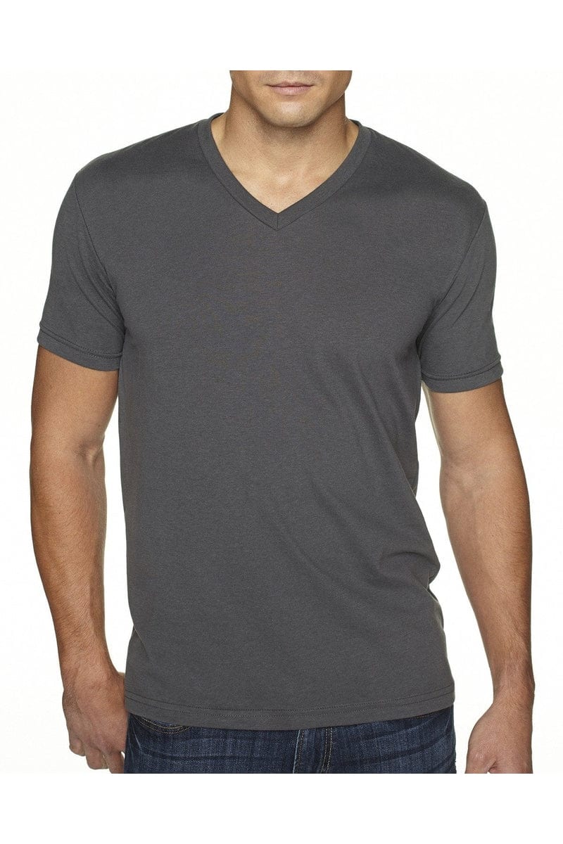 Next Level 6440: Men's Sueded V- Neck T-Shirt in 