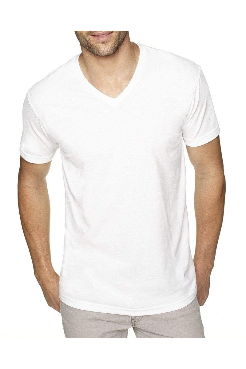 Next Level 6440: Men's Sueded V- Neck T-Shirt in 