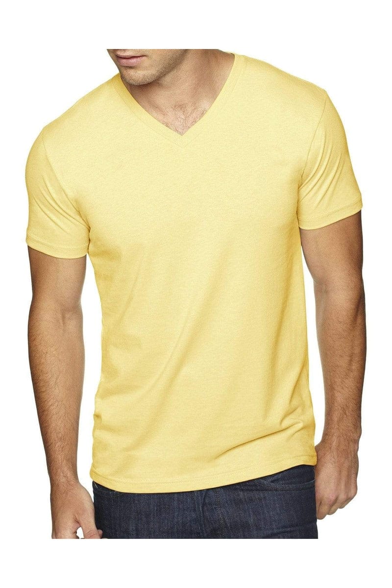 Next Level 6440: Men's Sueded V- Neck T-Shirt in 