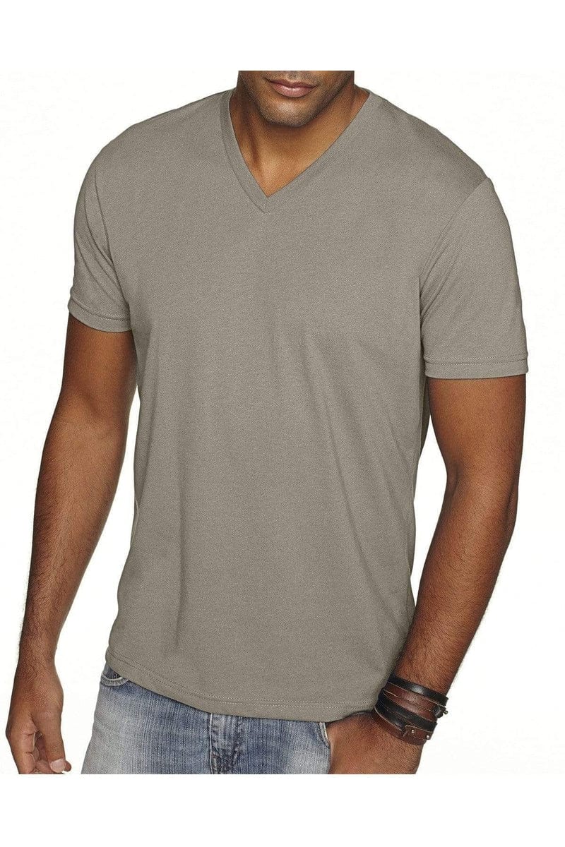 Next Level 6440: Men's Sueded V- Neck T-Shirt in 